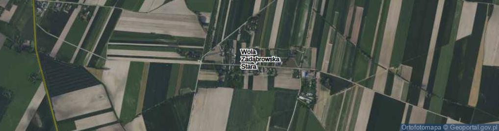 Zdjęcie satelitarne Wola Zadąbrowska Stara ul.